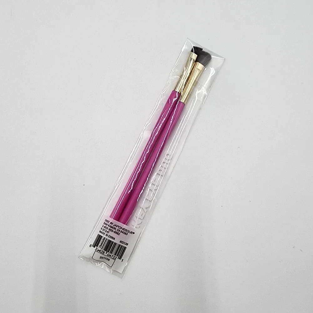 Smokey Eye Duo Brushes By Japonesque 2‎ Brushes Per Pack New Factory Sealed